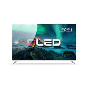 Allview QL50ePlay6100-U 50" (126 cm) 4K UHD QLED Smart Android TV, Asystent Google, srebrna metaliczna ramka Allview QL50ePlay6100-U 50" (126 cm) Smart TV Android TV UHD 3840 x 2160 Wi-Fi DVB-C DVB-T/T2 Czarny - 2878447459