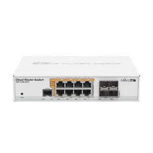 Ilo portw MikroTik Cloud Router Switch CRS112-8P-4S-IN SFP 4, komputer stacjonarny, podwjne zasilanie: 28 V 3,4 V w zestawie. (Opcjonalny dodatkowy zasilacz 48-57 V, jeli wymagany jest POE+) W, Zarzdzane przez Internet, 8 - 2878091090