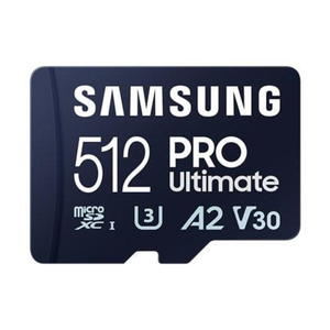 Karta pamici Samsung MicroSD z czytnikiem kart PRO Ultimate 512 GB Karta pamici microSDXC Pami flash klasy U3, V30, A2 - 2878091140