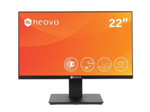 Monitor AG Neovo LA 2202 LED 21,5" FHD VA DisplayPort HDMI VGA SPK 2x1W VESA 18/7 - 2878091603