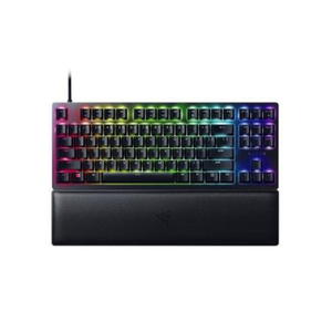 Razer | owca V2 bez klawiatury numerycznej | Klawiatura do gier | Optyczna klawiatura do gier | wiato LED RGB | Stany Zjednoczone | Czarny | Przewodowe | Klikajcy fioletowy przecznik - 2878091780