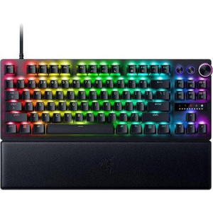 Razer | Klawiatura do gier | Huntsman V3 Pro bez klawiatury numerycznej | Klawiatura do gier | Przewodowe | Skandynawski | Czarny | Analogowy optyczny - 2878329636