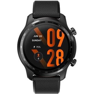 TicWatch Pro 3 Ultra GPS 3.56 cm (1.4"), Inteligentny zegarek, NFC, GPS (satelita), AMOLED + FSTN, Pulsometr, Bluetooth, 1 GB, 8 GB, Android, iOS, Wi-Fi, Snapdragon Wear 4100, Shadow Black, 22 mm - 2878449374