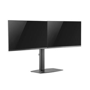 Uchwyt wolnostojcy na dwa monitory Ergo Office, 17-27'' max 2x6kg, spryna gazowa, pasuje do zakrzywionych monitorw ER-411 - 2878449561