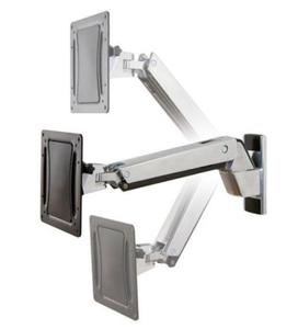 Ergotron INTERACTIVE TV ARM WALLMOUNT/30-55IN 8-18KG MIS-E/F POLISHED - 2878449600