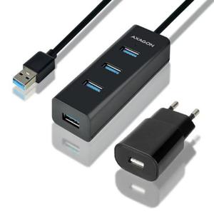 AXAGON HUE-S2BP hub USB-A, 4x USB 3.0, zasilacz zewntrzny - 1,2 m, zasilacz - 2878450621