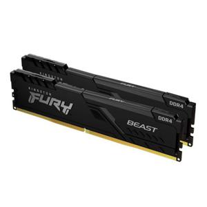 32GB 2666MHz DDR4 CL16 DIMM (Kit of 2) FURY Beast Black KF426C16BBK2/32 - 2878650663