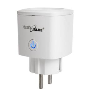 Zdalnie sterowane gniazdko WiFi GreenBlue, Android/iOS/Alexa/Google Home, zu. energii, timer, max 3680W, typ F, GB720 F - 2878769146