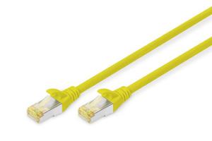 Kabel krosowy (patch cord) RJ45-RJ45, kat.6A, S/FTP, AWG 26/7, LSOH, 1m, ty - 2878769385