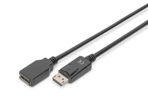 Kabel DP/DP M/ z zatrzaskiem czarny 2m Displayport 1.2 4K 60Hz UHD - 2878770523