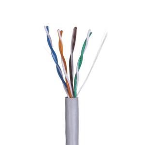 Kabel sieciowy A-LAN drut, 100% mied KIU5PVC305NC (UTP; 305m; kat. 5e; kolor szary) - 2877650032