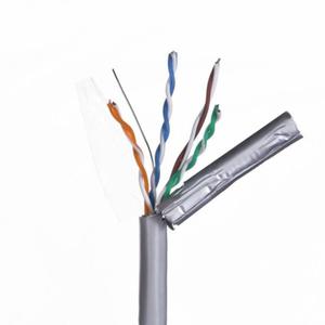 Kabel sieciowy A-LAN drut, 100% mied KIF5PVC305Q (FTP; 305m; kat. 5e; kolor szary) - 2877650033