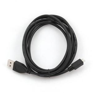 Kabel GEMBIRD CCP-MUSB2-AMBM-1M (Micro USB M - USB M; 1m; kolor czarny) - 2876061543