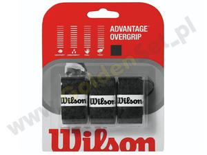 Owijki wierzchnie Wilson Advantage Overgrip x3 Black - 2823103088