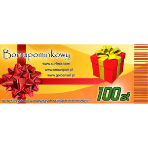 Bon podarunkowy o wartoci 100 z - 2823102579