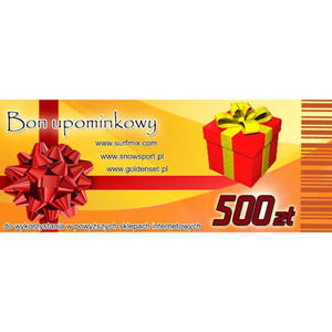 Bon podarunkowy o wartoci 500 z - 2823102581