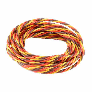 Przewd serwa trjyowy skrcony JR 22AWG/0,33mm2 (1m) - 2832590757