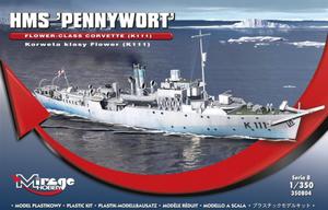 HMS "PENNYWORT" Brytyjska Korweta klasy Flower K111 - 2861275892