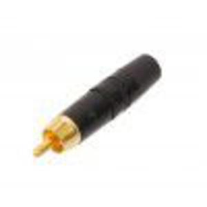 Rean NYS-373-0 wtyk RCA cinch (czarny) - 2872986408