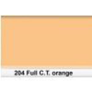Lee 204 Full C.T.Orange filtr barwny folia - arkusz 50 x 60 cm - 2877981107