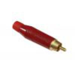 Amphenol ACPR-RED wtyk RCA na kabel, czerwony - 2822484471