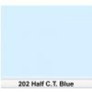 Lee 202 Half C.T.Blue 1/2 filtr barwny folia - arkusz 50 x 60 cm - 2857436403