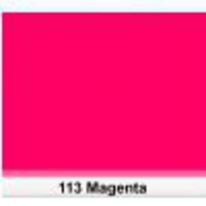 Lee 113 Magenta filtr barwny folia - arkusz 50 x 60 cm