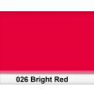 Lee 026 Bright Red filtr folia - arkusz 50 x 60 cm - 2877981210