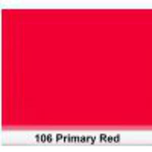 Lee 106 Primary Red filtr barwny folia - arkusz 50 x 60 cm - 2877981237