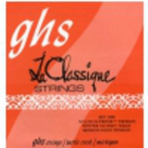 GHS La Classique struny do gitary klasycznej, Tie-On, Ground Trebles, Medium High Tension - 2873100002