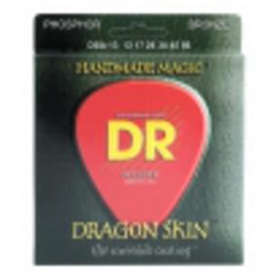 DR DRAGON SKIN - struny do gitary akustycznej, Coated Phosphor Bronze, Medium Heavy, .013-.056 - 2865016162