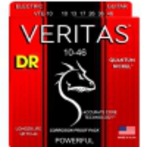 DR VERITAS Quantum Nickel - struny do gitary elektrycznej, Medium, .010-.046 - 2878196477