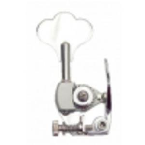 Hipshot HE6 - Bass Xtender for Hipshot HB6 Ultralight, 1/2 in. Post, Clover Leaf Key - chromowany klucz gitarowy - 2875463546