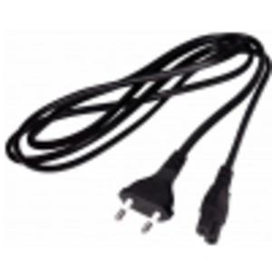 Netzkabel 2x0,75mm 2polSteck1,50 Powercord 2x0,75mm 2pin plug 1,50, EU Plug kabel zasilajcy - 2873102828