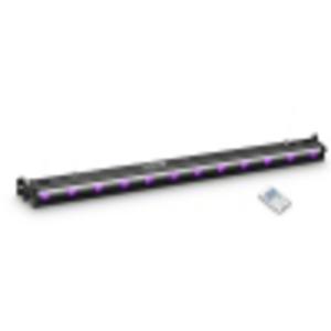 Cameo UV BAR 200 IR-belka (listwa) 12xUV LED 3W w czarnej obudowie z pilotem zdalnego sterowania na podczerwie - 2872092445