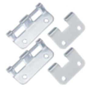 Adam Hall Hardware 2251 M2 AH - Komplet dwch zawiasw wiszcych, due, ocynkowane, w woreczku - 2878196525