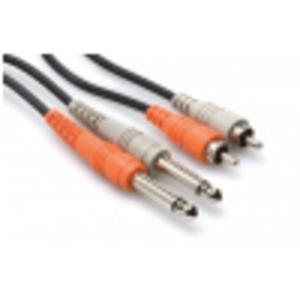 Hosa CPR-204 kabel 2 x TS 6.35mm - 2 x RCA, 4m - 2872095612