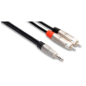 Hosa HMR-010Y kabel PRO TRS 3.5mm - 2 x RCA, 3m - 2872095642