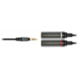 IK Multimedia iLine OJS przejciwka mini jack stereo 3.5mm - 2 x gniazdo jack mono 6.35mm, d. 60cm - 2877420385