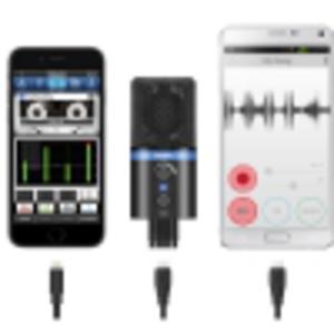 IK Multimedia iRig Mic Studio Black mikrofon pojemnociowy, wsppracujcy z urzdzeniami iOS oraz Android - 2878764101