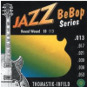 Thomastik BB113 (676827) Struny do gitary elektrycznej Jazz BeBop Series Nickel Round Wound Komplet - 2872096348