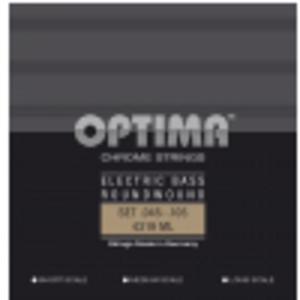 Optima 4319ML (680480) struny do gitary basowej Chrome Strings Round Wound Long Scale Komplet - 2864197206