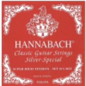 Hannabach (652549) E815 SHT struny do gitary klasycznej (super heavy) - Komplet 3 strun Diskant