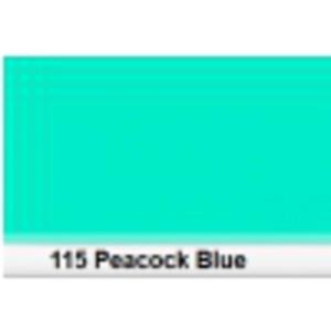 Lee 115 Peacock Blue filtr barwny folia - arkusz 50 x 60 cm - 2877981564