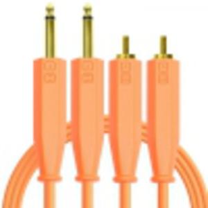 DJ TECHTOOLS Chroma Cabels kabel audio 2xRCA - 2xTS 6,3mm 1,5m (pomaraczowy) - 2872104761