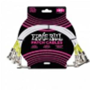 Ernie Ball 6055 kabel gitarowy 0,30 m (3 pack) - 2873698634