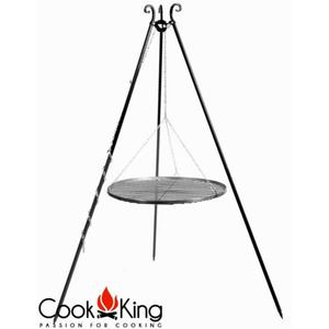 COOK KING GRILL OGRODOWY STAL CZARNA 50 CM - 2846888153