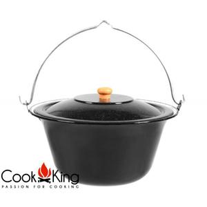 COOK KING KOCIOEK WGIERSKI EMALIOWANY Z POKRYW 10L - 2844189706