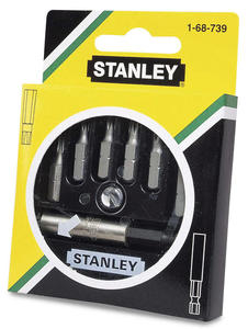 B. STANLEY zestaw bitw 1/4" Torx 6PC 1-68-739 - 2844189788