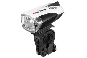 Mactronic lampa rowerowa przednia STREET.01, adowalna, zestaw (akumulator, kabel USB, uchwyt)